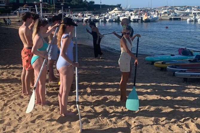 SUP Tour Experience Sunrise or Sunset breakfast or aperitif Olbia - Cala Moresca, Porto Istana, and route changes