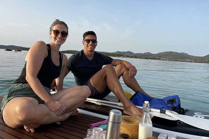 SUP Tour Experience Sunrise or Sunset breakfast or aperitif Olbia - Sunset aperitif with Sardinian products