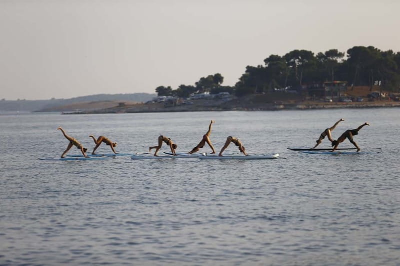SUP Yoga in Stunning Stoja Bay: Balance, Breath & Connect - Yoga on the water, for beginners and regulars