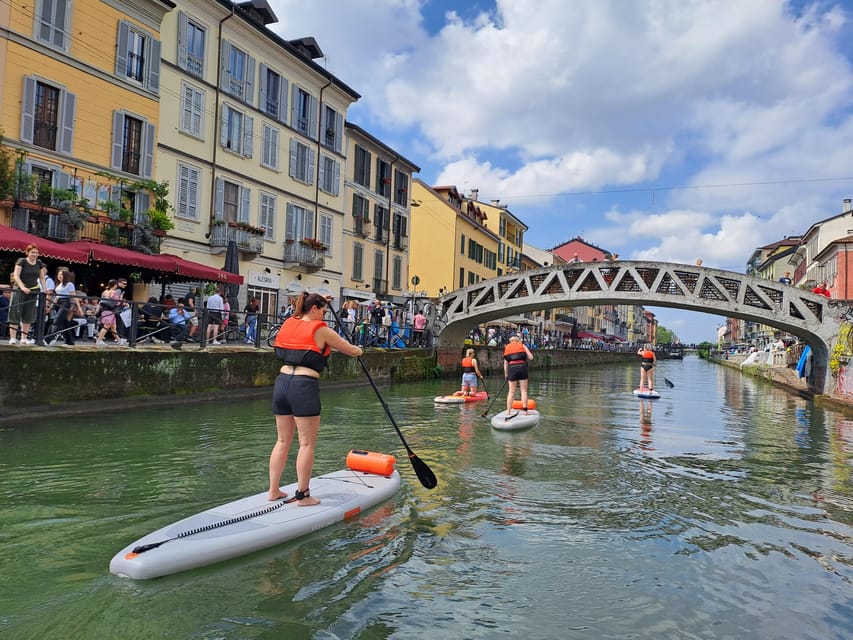 SUPMindfulness on Navigli: wellness experience in Milan - Why paddleboarding changes your view of Milan