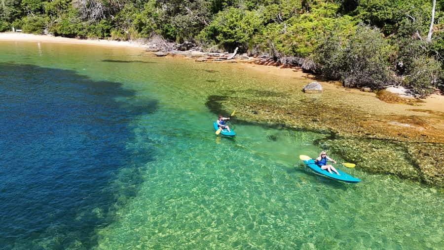 Sydney: Guided Kayak Taster Tour from Manly - Finding Manly Sailing on the wharf