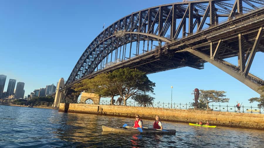 Sydney Sunrise Private Kayak – Opera House & Harbour Bridge - Starting quietly at Lavender Bay