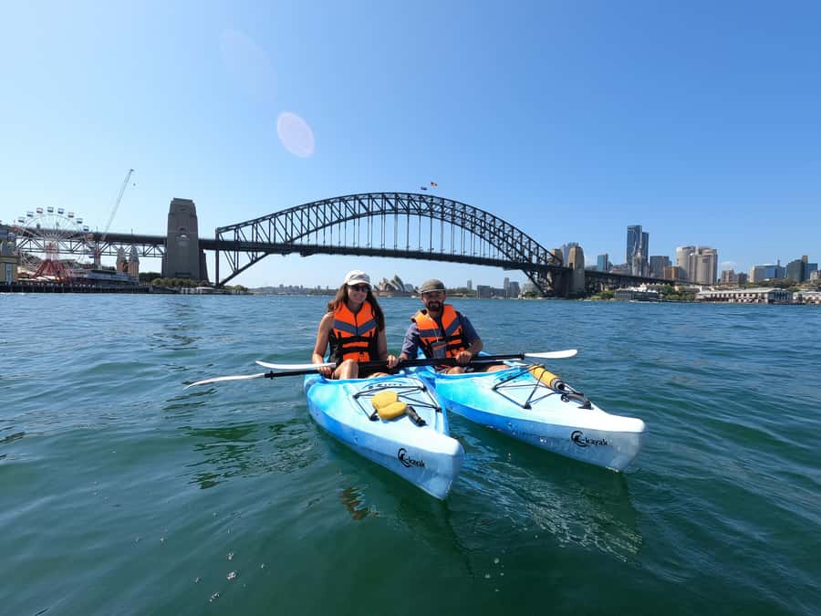 Sydney: Sunset Kayak - Opera & Harbour Bridge Tour (5p. max) - How much value do you get for $113?
