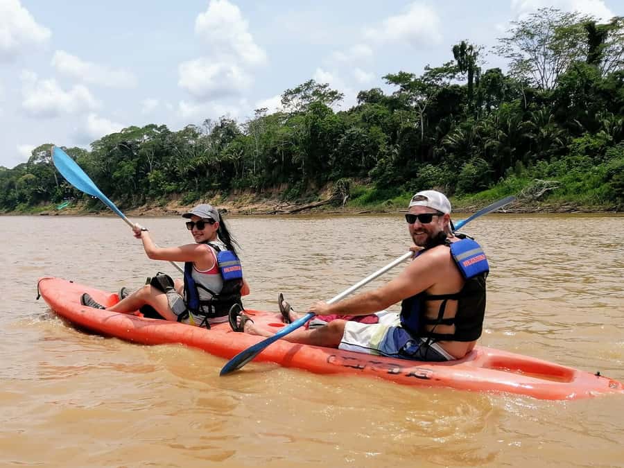 Tambopata: Zipline Adventure & Kayak to Monkey Island - Two 190-meter zipline runs