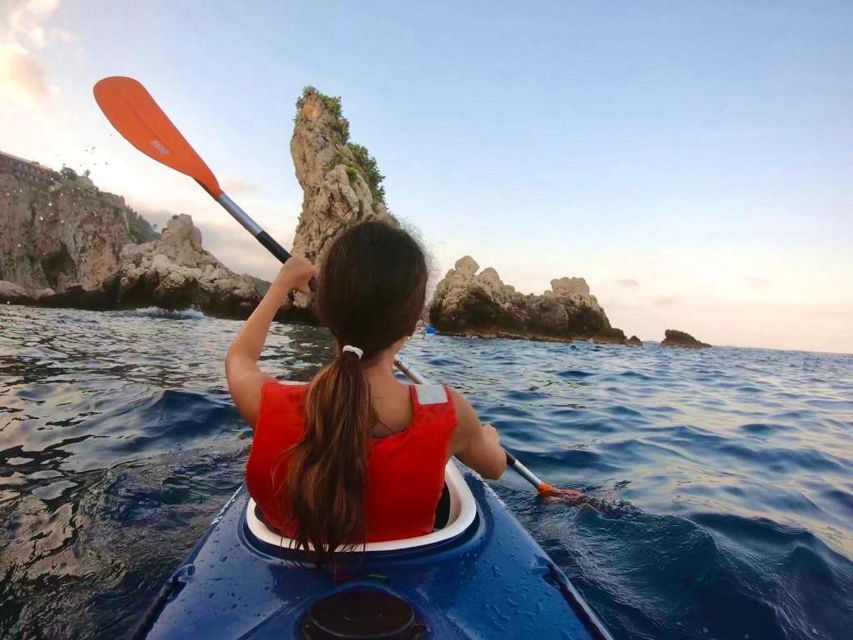 Taormina: Kayak Coastal Tour to Isola Bella and Blue Grotto - Isola Bella, the Main Reward