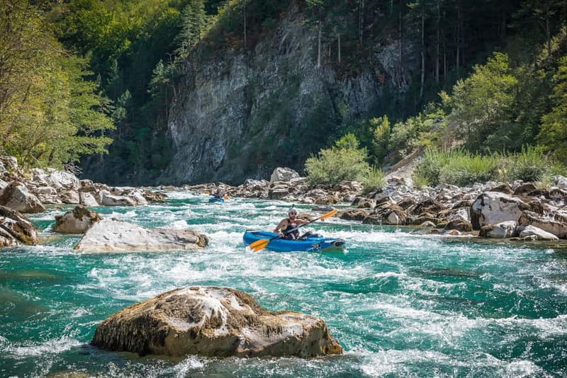 Tara Canyon: One Day Tara Kayaking Trip - Choosing a kayak, raft, or shared boat