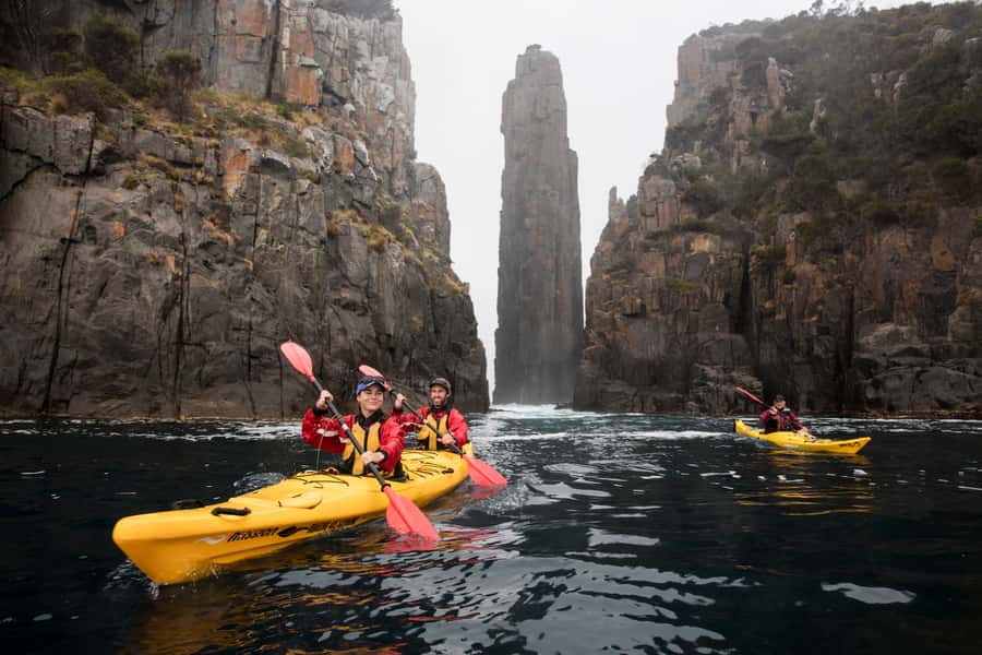 Tasman Peninsula Full-Day Sea Kayak Excursion - Equipment, guides, and group size