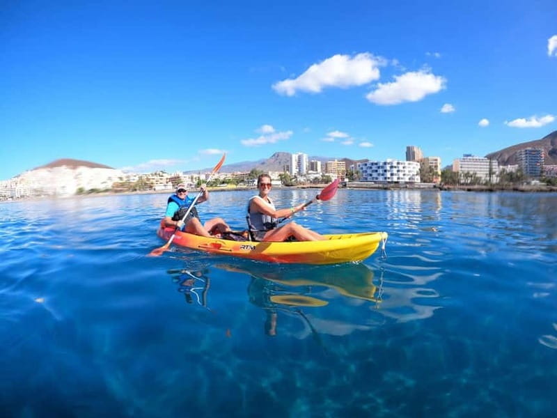 Tenerife: Kayak Sea Safari with Snorkel and Snacks - Lovers Cave and the coastal views