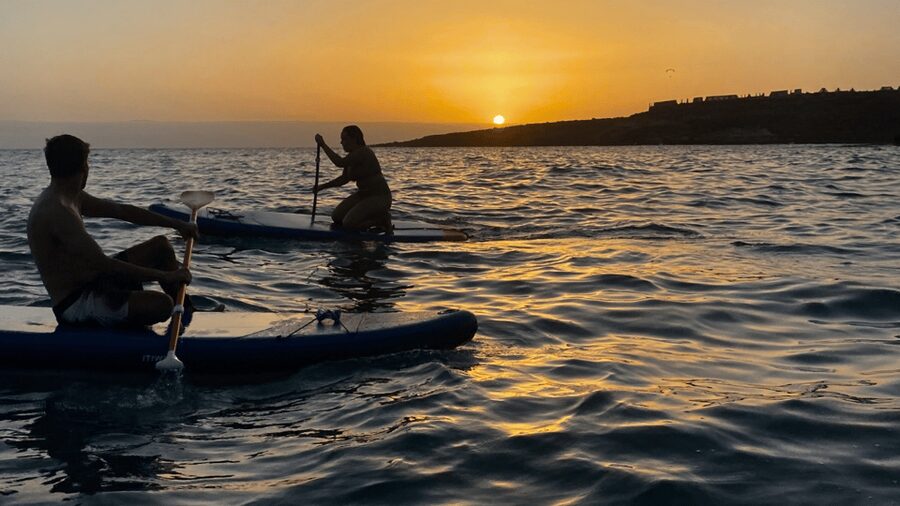 Tenerife: Sunset Stand-Up Paddleboarding Tour - Setting out from Calle las Artes