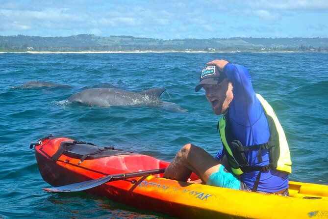The Byron Bay Sea Kayak Tour - Clarkes Beach and the First Push Through the Surf