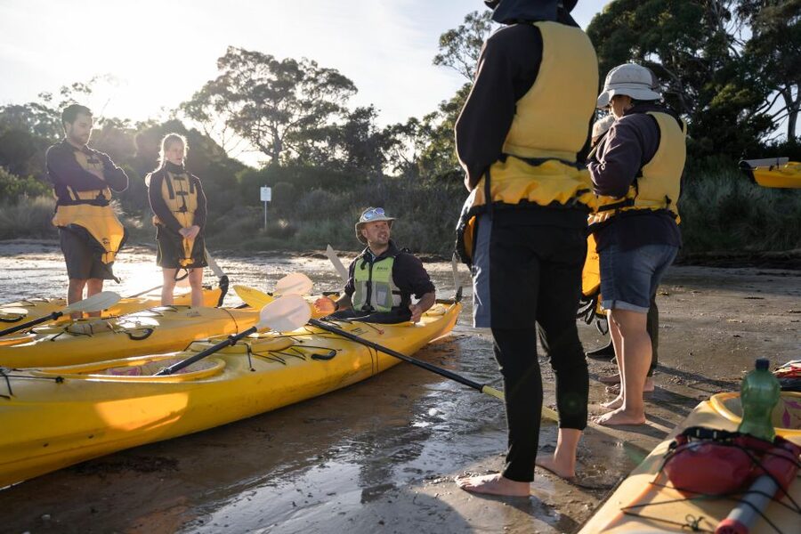 The Freycinet Paddle Kayak Tour - How difficult is the three-hour paddle?