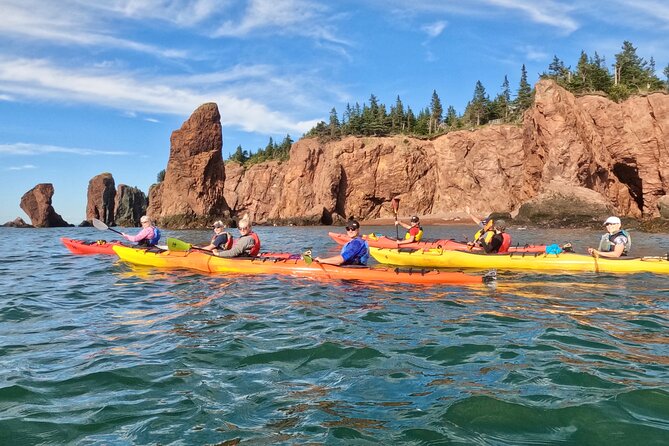 Three Sisters Sea Kayaking Day Tour - The sea arch and Three Sisters rock spires