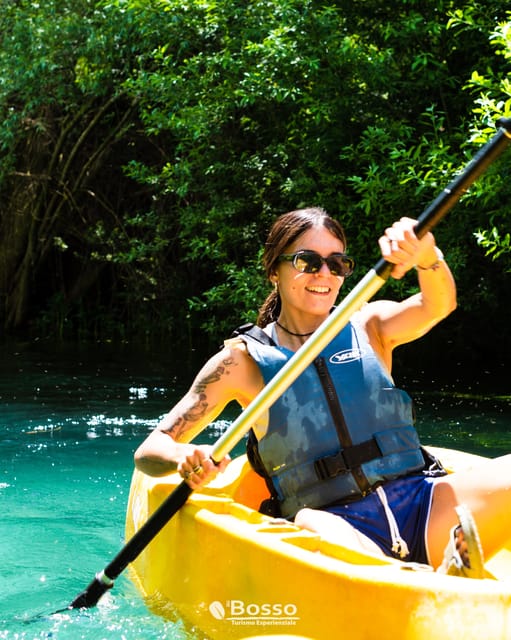Tirino River: Kayak Adventure Excursion - Safety briefing before the first stroke