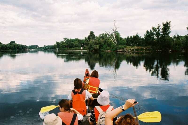 Toronto Islands: Voyageur Canoe Tour - Through the Toronto Islands lagoons