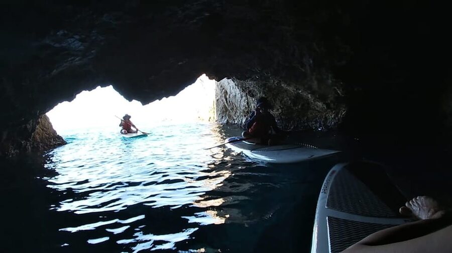 Tossa de Mar: Guided Route in Paddle Surfing&Coves and Caves - Starting at Platja de la Mar Menuda at 9:15 a.m.