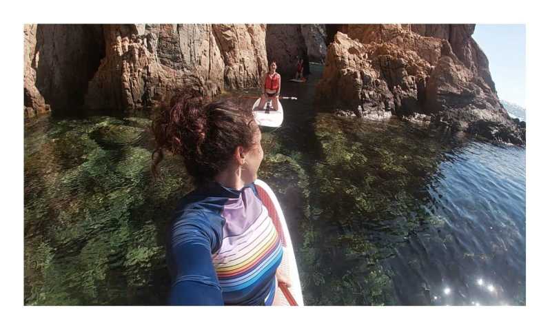 Tossa de Mar: Guided Route in Paddle Surfing&Coves and Caves - Paddling beside Tossa’s cliffs