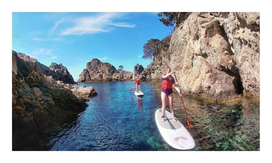 Tossa de Mar: Guided Route in Paddle Surfing&Coves and Caves - What the $46 price buys you