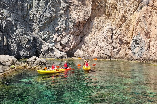 Tossa de Mar: Kayak & Snorkel Tour with Paella from Barcelona - Leaving Barcelona in a small van