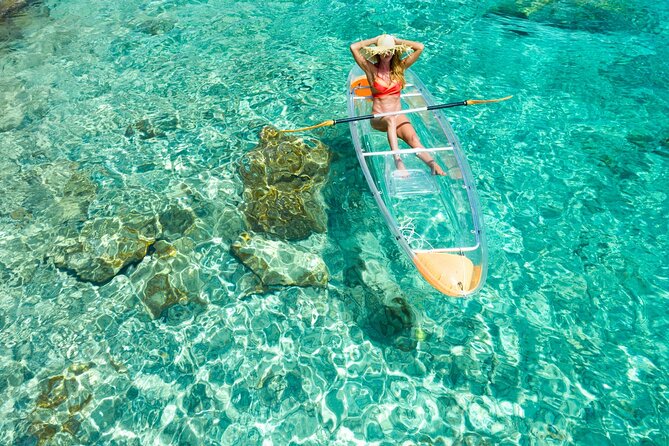 TRANSPARENT KAYAKING or SUP-ing AROUND ISLANDS - Quick take: what makes this paddle worthwhile