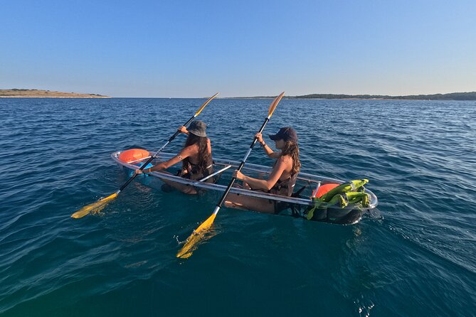 TRANSPARENT KAYAKING or SUP-ing AROUND ISLANDS - A relaxed three-hour pace