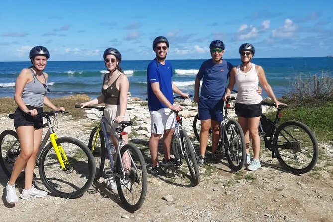 TRIPLE ACTIVITY TOUR, Bike Kayak Hike, ANTIGUA - Cycling through St. John’s back streets