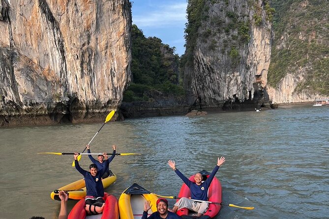 Twilight Sea Canoe Tour with Sea Cave Kayaking in Phang Nga Bay - Sunset and glowing plankton provide the grand finale