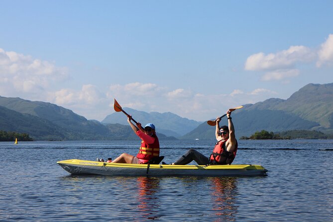 Twin Kayak Hire - Why paddle Loch Lomond from the shore