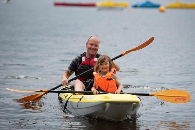 Twin Kayak Hire - What the two-hour hire includes