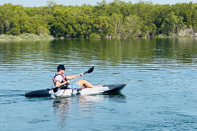 Two Hours Guided Kayaking Tour Reem Central Park Abu Dhabi - What the transport arrangement adds
