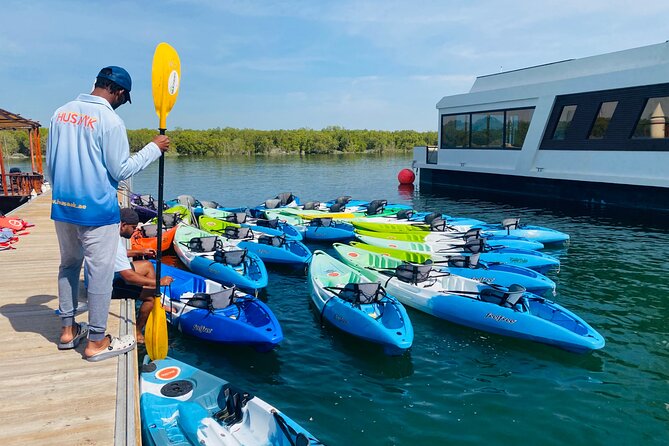 Two Hours Guided Kayaking Tour Reem Central Park Abu Dhabi - Practical booking advice for a smoother outing