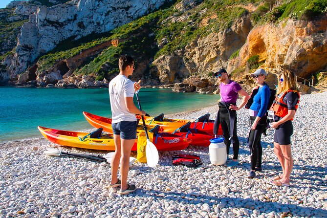 Uncharted Caves & Snorkelling Heaven: Cala Granadella Kayak Tour - What you get for $60.46