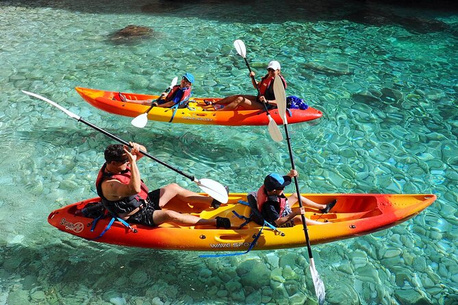 Uncharted Caves & Snorkelling Heaven: Cala Granadella Kayak Tour - Paddling along the Costa Blanca cliffs