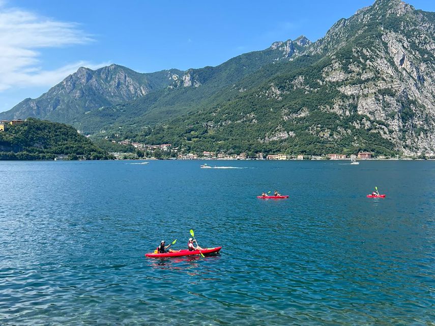 Valmadrera LC: Lake Como Kayak Rental with Aperitif - The aperitif at the bay