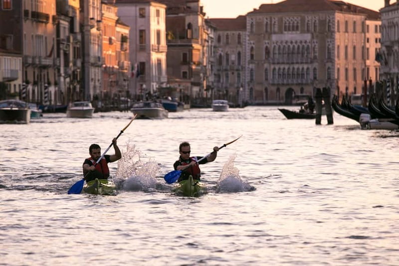 Venice: Guided Canal Kayak Tour at Day, Night, or Sunset - Through Cannaregio’s smaller canals