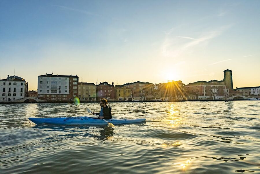Venice: Sunset Kayak Tour in the Canals - Key points to know before booking