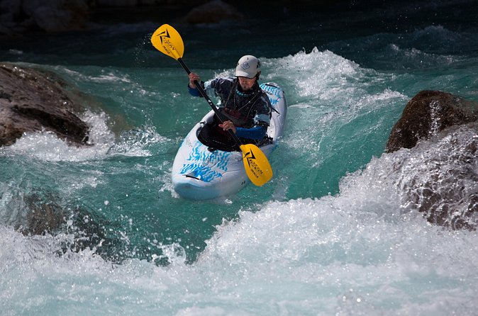 Whitewater Kayak Course on Soca River - Day one: learning to read moving water