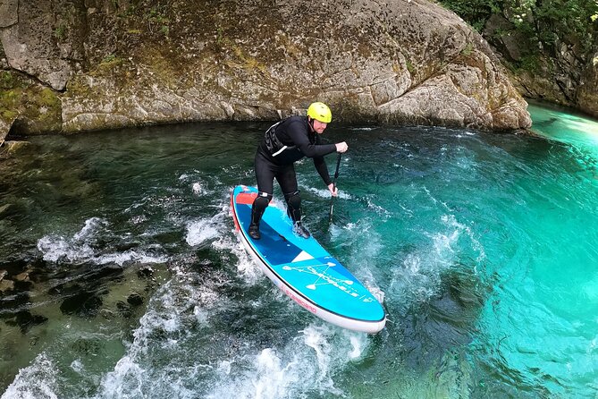 Whitewater Paddle Boarding on Soca River - The guides make the difference