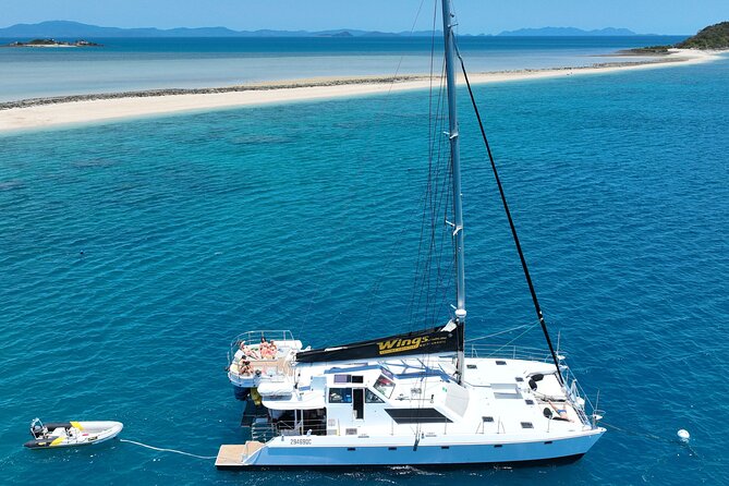 Whitsunday Islands Sail, SUP & Snorkel Tour- Small group - A relaxed start at Coral Sea Marina