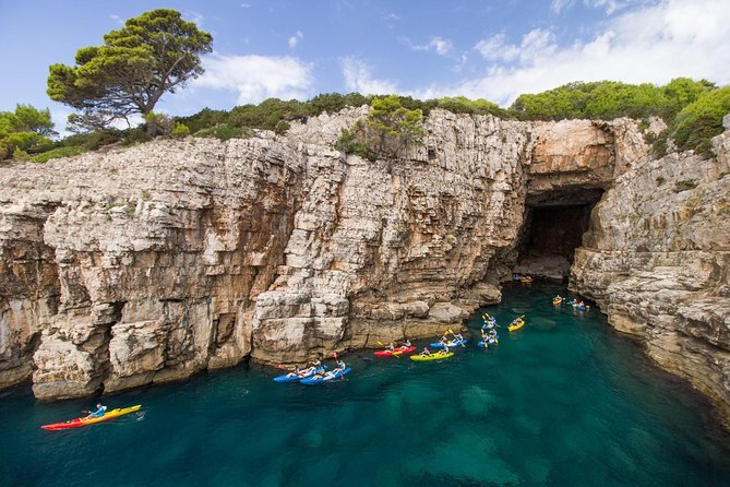 X-Adventure Sea Kayaking Half Day Tour in Dubrovnik - Paddling beneath the city walls