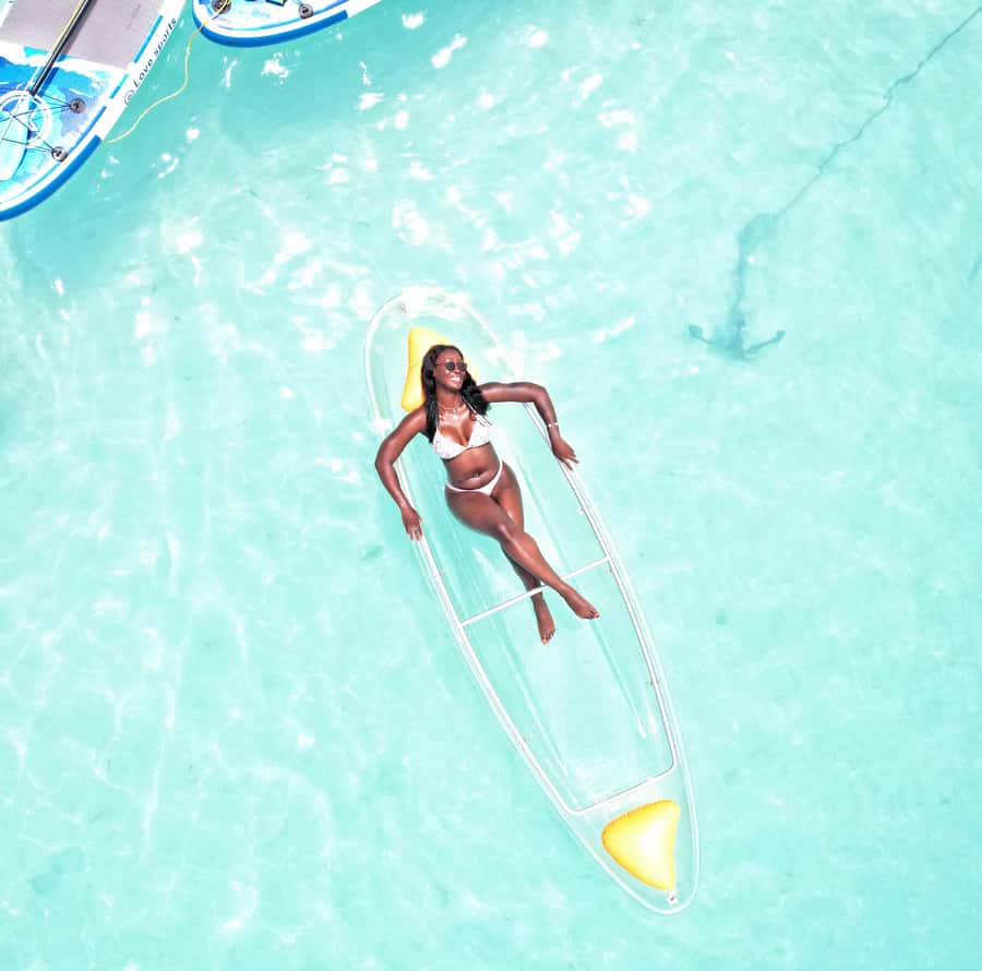 Zanzibar: Transparent Kayak and Drone (with Pickup Included) - What this Zanzibar activity is really like