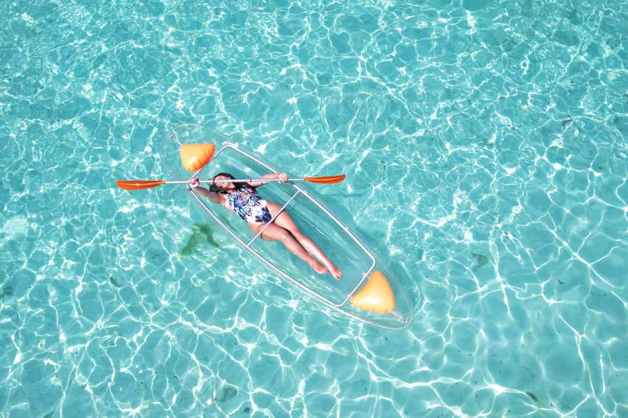 Zanzibar: Transparent Kayak and Drone (with Pickup Included) - The guides and the human side of the outing