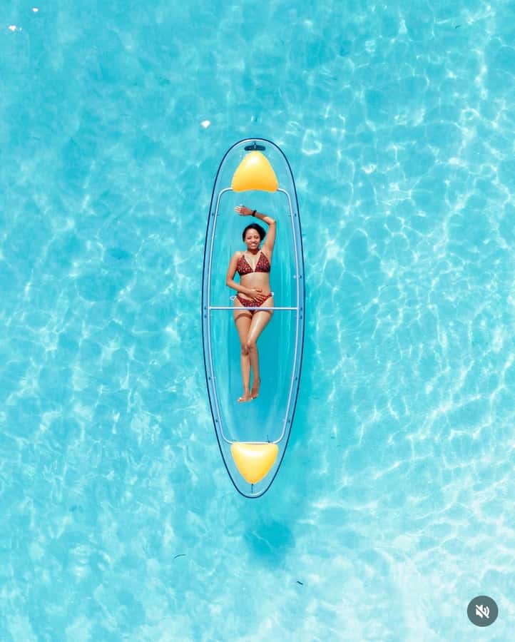 Zanzibar: Transparent Kayak and Drone (with Pickup Included) - Is $45 good value?